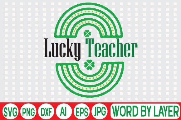 A Design Review: The Lucky Teacher SVG for Embroidery