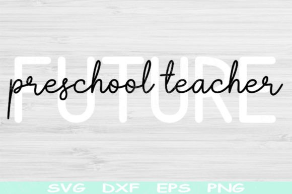A Designer's Look at the Future Preschool Teacher Embroidery File