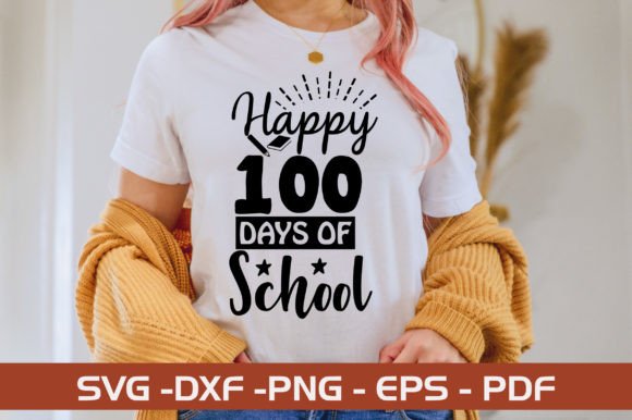 A Designer's Take on the Happy 100 Days SVG for Embroidery