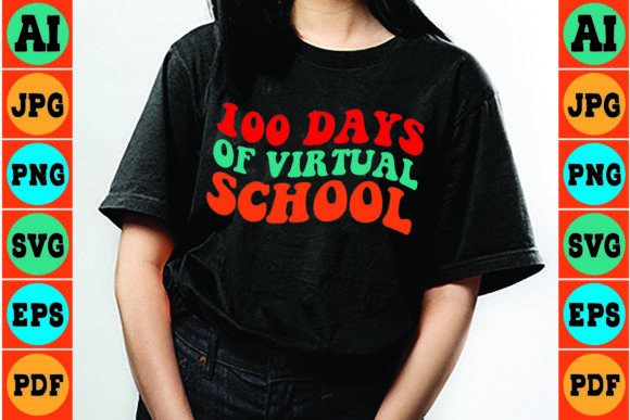 A Professional Review of the Retro 100 Days SVG Design