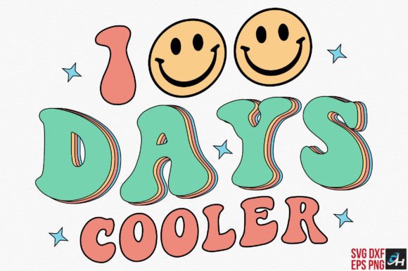 A Professional's Take on the 100 Days Cooler Retro SVG