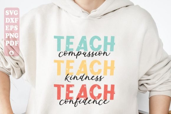 An Embroidery Designer's Take on Teach Compassion, Kindness, Confidence