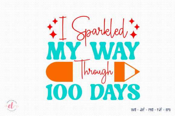 Sparkling Through 100 Days: An Embroidered Review
